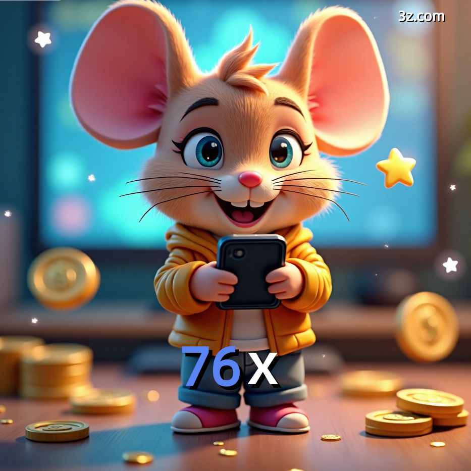 Imagem promocional da 76x mostrando a plataforma e suas vantagens